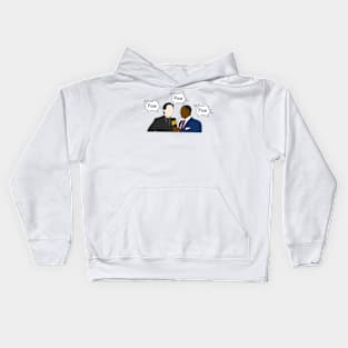 man you're looking good pow pow pow anthony and sebastian interview Kids Hoodie